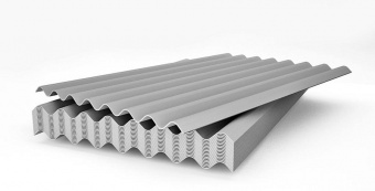 Шифер 8 волн 1750х1130х5,2 мм