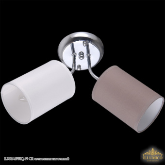Люстра потолочная 2 лампы Е14 ILLUMICO IL9516-2WSQ-79