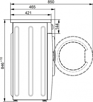 Стиральная машина 5 кг ATLANT Optima Control 50 У 108-002