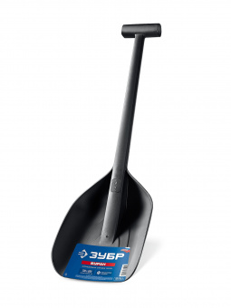 Лопата снеговая пластиковая монолитная 690 мм ЗУБР Буран