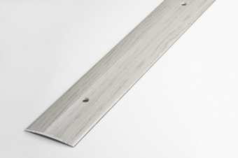 Порог алюминиевый стыковочный 37 мм х 1,8 м дуб арктик 105 ЛУКА