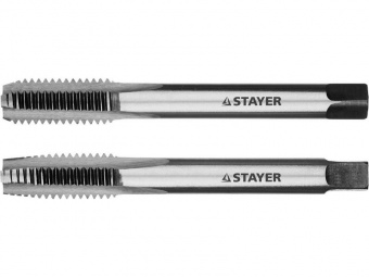Метчики ручные комплектные М10 x 1,5 STAYER (2 шт)