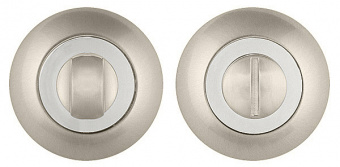 Ручка поворотная PUNTO BK-6 TL SN/CP-3 матовый никель/хром