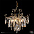 люстра хрустальная потолочная 4 лампы е27 reluce 02586-0.4-04