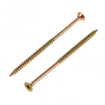 Шуруп универсальный желтый 4,0х45 мм (14 шт)