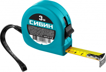 Рулетка 3 м х 16 мм СИБИН