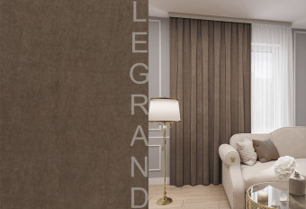 Портьера Канвас 150х260 кэмел LEGRAND2