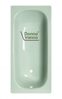 Ванна стальная 170х70 см зеленая мята DONNA VANNA 