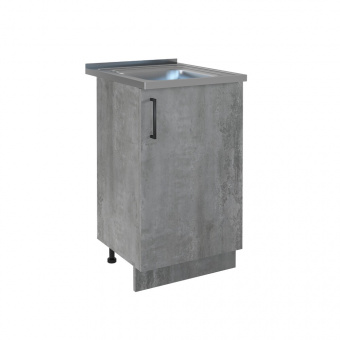 Подстолье под мойку 500 х 500 мм цемент светлый EVAGOLD