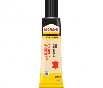 Клей контактный специальный для кожи и замши 30 мл МОМЕНТ