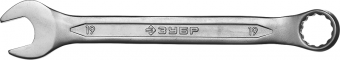 Ключ комбинированный гаечный 19 мм ЗУБР Профи