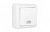 выключатель одинарный открытой установки 10а с подсветкой белый universal олимп