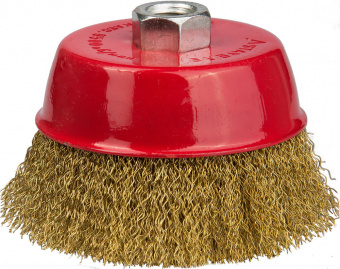 Щетка чашечная для УШМ витая 75 мм STAYER Profi