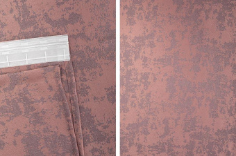 Портьера Мрамор софт 150х260 брусника LEGRAND5