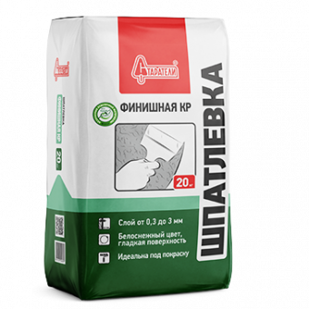 Шпатлевка полимерная 20 кг СТАРАТЕЛИ Финишная КР (77 шт/под)