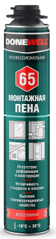 Пена монтажная профессиональная всесезонная 1000 мл DONEWELL 65
