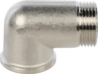 Угольник никелированный 1/2" НР х 1/2" ВР VALFEX
