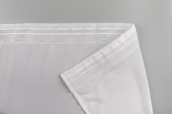 Тюль Вуаль шелк 500х260 с утяжелителем белый LEGRAND3