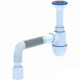 Сифон для раковины с литым выпуском АНИПЛАСТ С2015