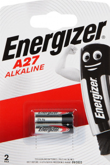 Батарейка A27 ENERGIZER Alkaline (2 шт)