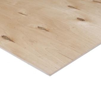 Фанера 15 мм ФК нешлифованная сорт 4/4 1525 мм х 1525 мм