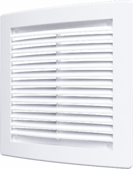 Решетка вентиляционная пластиковая белая 200х200 мм ERA
