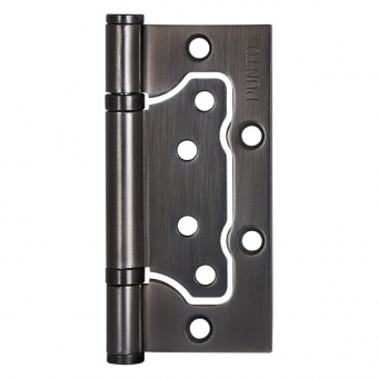 Петля универсальная без врезки PUNTO 200-2B 100х2,5 GR графит (2 шт)