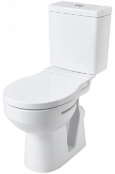 Унитаз-компакт SANTEK Версаль косой выпуск с сиденьем дюропласт микролифт