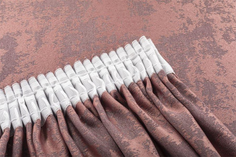 Портьера Мрамор софт 150х260 брусника LEGRAND4