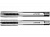 метчики ручные комплектные м12 x 1,75 stayer (2 шт)