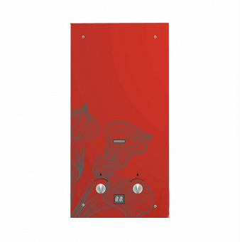 Колонка газовая NEVA 4510 Glass цветок красный Колонка газовая NEVA 4510 Glass цветок красный