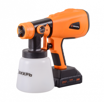 Краскораспылитель аккумуляторный ВИХРЬ АКП-20 Li