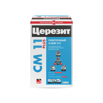 Клей для плитки класс C1T 25 кг CERESIT CM 11 (48 шт/под)