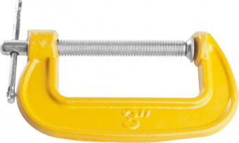 Струбцина G-образная 75 мм STAYER