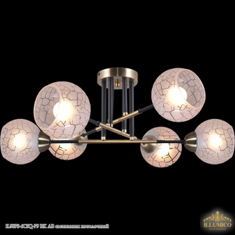Люстра IL9573-6CSQ-79 BK AB ILLUMICO