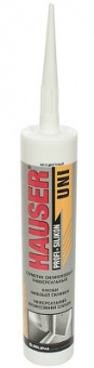 Герметик силиконовый универсальный прозрачный 260 мл HAUSER