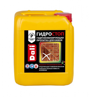 Пропитка для камня и кирпича ГИДРОСТОП 5 л DALI