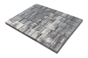 Плитка тротуарная вибропресованная Европа 60 мм грей WZCH (13,36 м2/под)