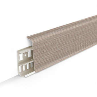 Плинтус напольный ПВХ 70 мм х 2,2 м акация 361 DECONIKA