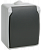 розетка одинарная открытой установки с/з 16а серая с крышкой ip54 iek форс