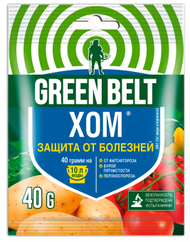 Средство защиты растений от болезней Хом 40 гр GREEN BELT