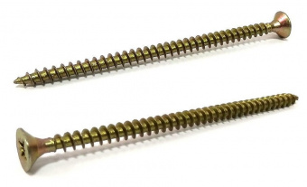 Шуруп универсальный желтый 4,0х50 мм (500 шт)