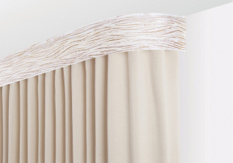 Карниз пластиковый багетный 200 см Эдельвейс бежевый LEGRAND