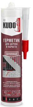Герметик акриловый для дерева и паркета клен/ясень 280 мл KUDO