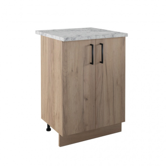 Стол рабочий/разделочный 600 мм дуб бунратти EVAGOLD