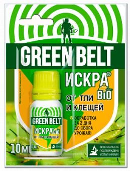 Средство защиты растений от тли, клещей Искра Био 10 мл GREEN BELT