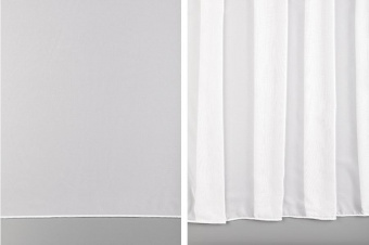 Тюль Вуаль шелк 300х260 с утяжелителем белый LEGRAND4