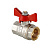кран шаровой 1/2" (15 мм) в/в бабочка valtec
