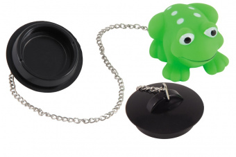 Пробка для ванны Лягушка РЫЖИЙ КОТ