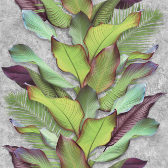 Обои бумажные 0,53 м ГОМЕЛЬ FOX Тропик 11560